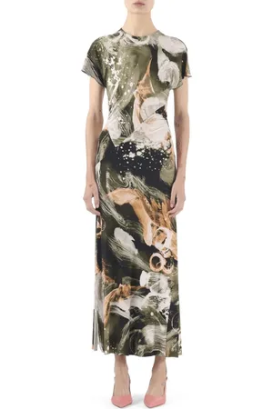 Jason Wu Robe mi-longue à motif abstrait