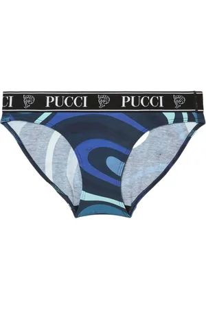 Puccini Lot de trois culottes à logo imprimé