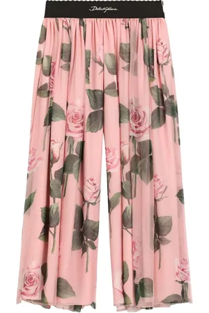 Dolce & Gabbana Pantalon à fleurs
