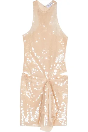 The Attico Robe courte brodée de sequins