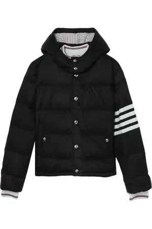 Thom Browne Veste bomber à détails rayés