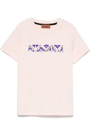 Missoni T-shirt à logo brodé