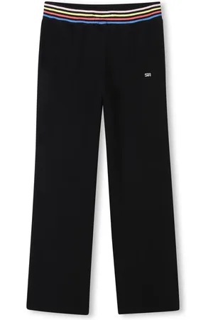 Sonia Rykiel Enfant Pantalon à logo brodé