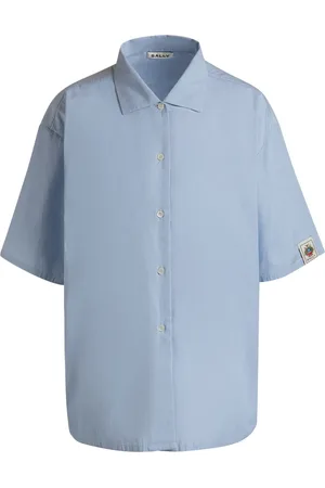 Bally Chemise en coton à logo appliqué
