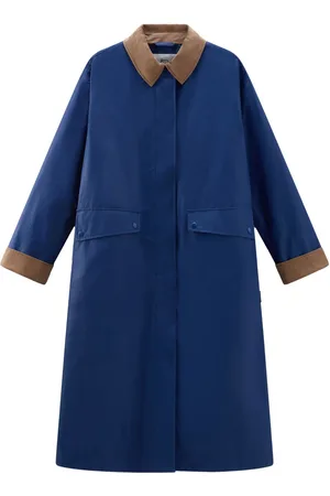 Woolrich Manteau bicolore à simple boutonnage