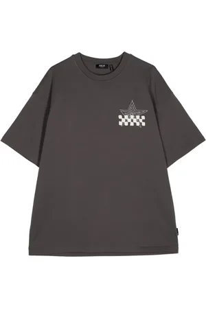 FIVE CM T-shirt en coton à imprimé graphique