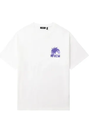 FIVE CM T-shirt en coton à imprimé graphique