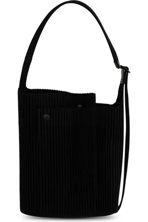 Issey Miyake Sac seau à design plissé