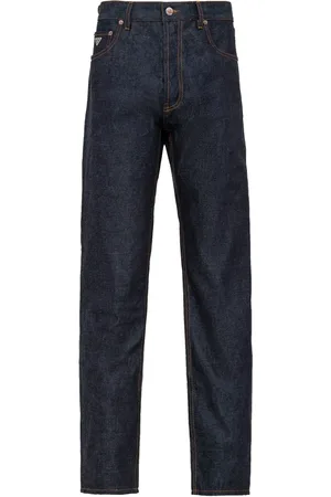 Prada Jean slim à taille mi-haute