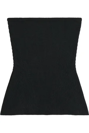 Apparis Haut bandeau en maille à design nervuré