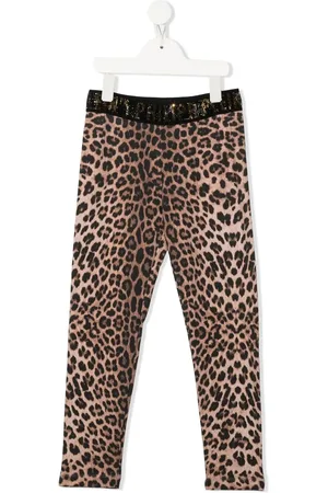 Philipp Plein Legging à imprimé léopard