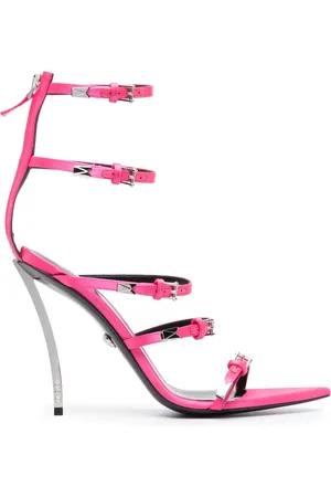 VERSACE Sandales Pin-Point 120 mm à brides