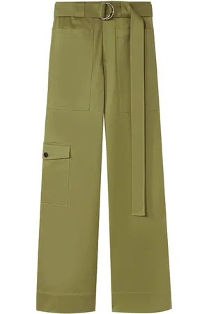 Proenza Schouler Pantalon cargo à taille ceinturée