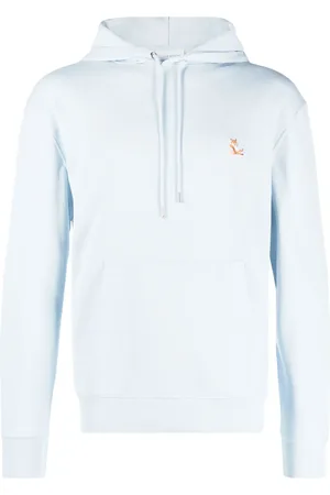 Maison Kitsuné Hoodie en coton à motif Chillax Fox
