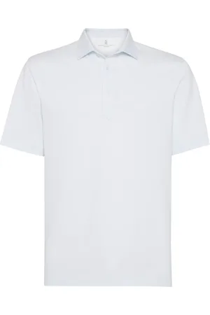 Brunello Cucinelli Polo en coton biologique mélangé