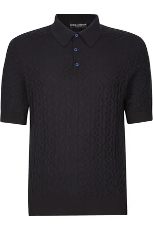 Dolce & Gabbana Polo à motif géométrique