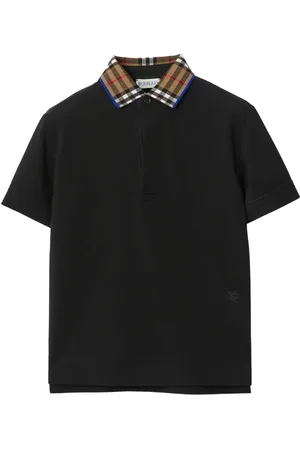 Burberry Chemise à col contrastant