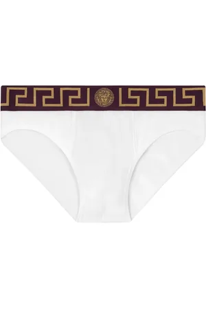 VERSACE Slip à bande Greca