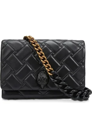Kurt Geiger Pochette matelassée à plaque logo