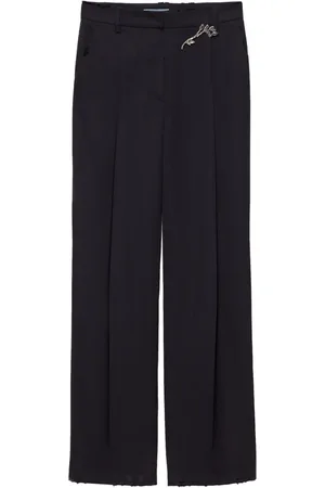 Prada Pantalon en gabardine