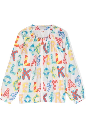 Stella McCartney Veste bomber à logo imprimé