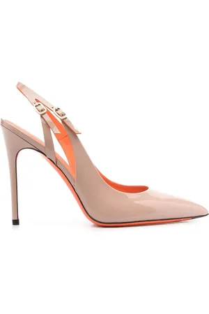 santoni Escarpins Audrey 120 mm à fini verni
