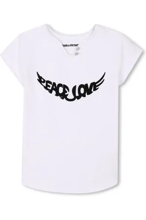 Zadig & Voltaire T-shirt à slogan imprimé