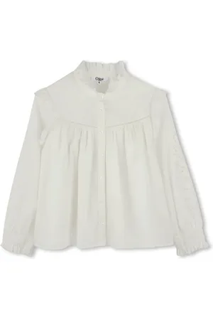 Chloé Blouse à col volanté