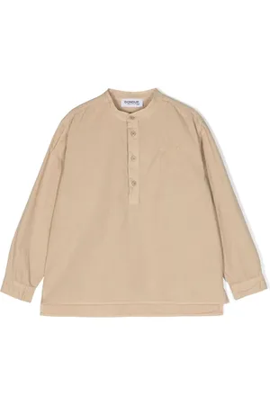 Dondup Chemise en coton à manches longues