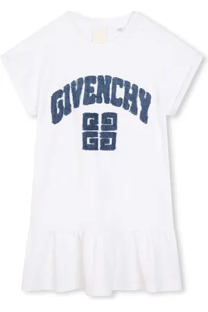 Givenchy Robe en coton à logo appliqué