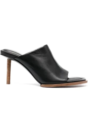 Jacquemus Mules Les Mules Rond Carré en cuir