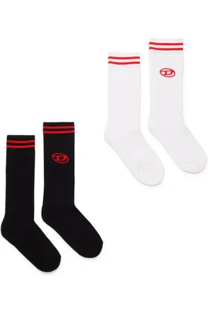 Diesel Lot de deux paires de chaussettes à logo Oval D