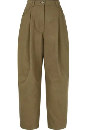 Studio Tomboy Pantalon en sergé de coton à poches cargo