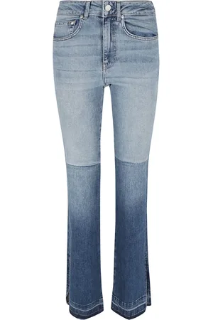 AG Jeans Jean droit à patch logo