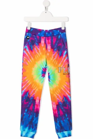 Philipp Plein Pantalon de jogging à imprimé tie dye