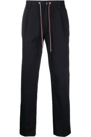 Moncler Pantalon droit à lien de resserrage