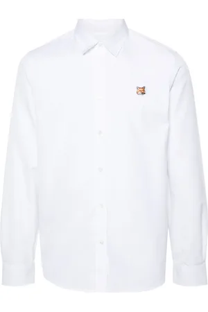 Maison Kitsuné Chemise en coton à motif Fox
