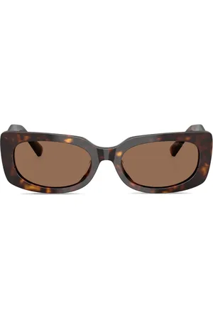 Jimmy Choo Lunettes de soleil à monture ovale