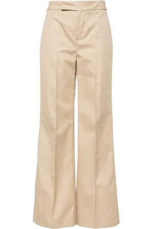 Sa Su Phi Pantalon droit à taille mi-haute