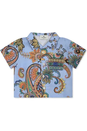 Etro Chemise à imprimé cachemire