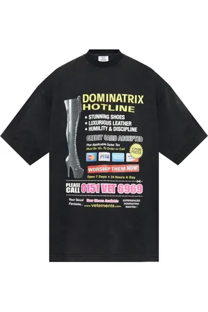 Vetements T-shirt à texte imprimé