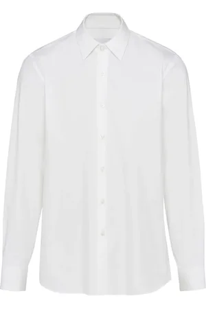 Prada Chemise en coton à manches longues