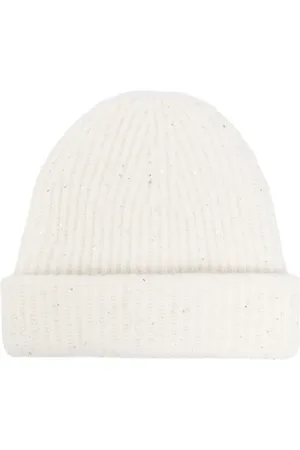 Fabiana Filippi Bonnet en maille à design nervuré