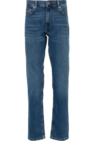 Tommy Hilfiger Jean droit à patch logo