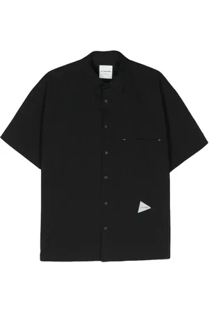 and wander Chemise en seersucker à manches courtes