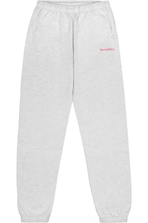 Sporty & Rich Pantalon de jogging à logo imprimé