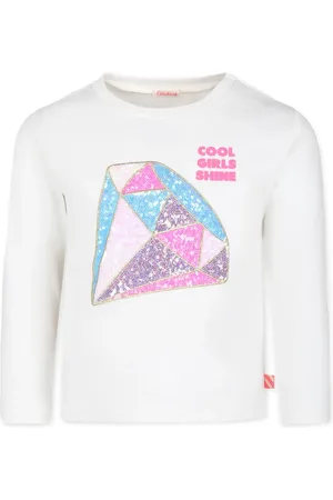 Billieblush T-shirt à sequins