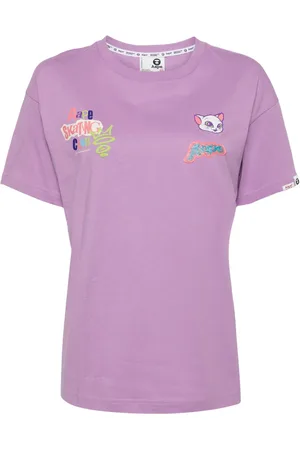 A Bathing Ape T-shirt en coton à imprimé graphique