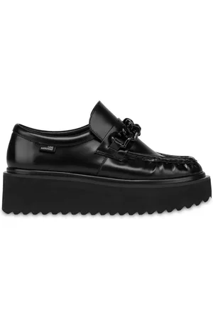 Moschino Mocassins à détail de chaîne 50 mm