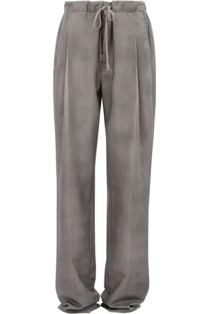 Maison Margiela Pantalon droit à lien de resserrage